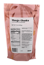Mango Chunks, Low Sugar, Dried Fruit - Country Life Natural Foods