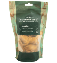 Mango Slices, Natural, No Added Sugar, Organic - Country Life Natural Foods