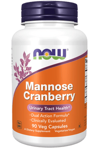 Mannose Cranberry Veg Capsules - Country Life Natural Foods