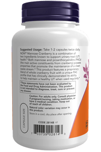 
                  
                    Mannose Cranberry Veg Capsules - Country Life Natural Foods
                  
                