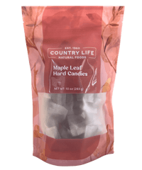 Maple Leaf Hard Candies, Individually Wrapped - Country Life Natural Foods