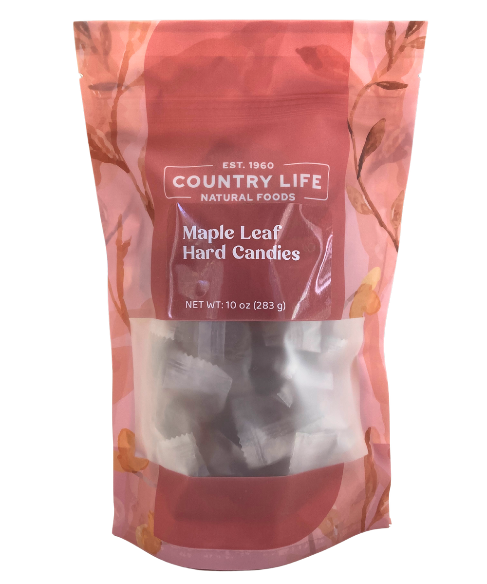 Maple Leaf Hard Candies, Individually Wrapped