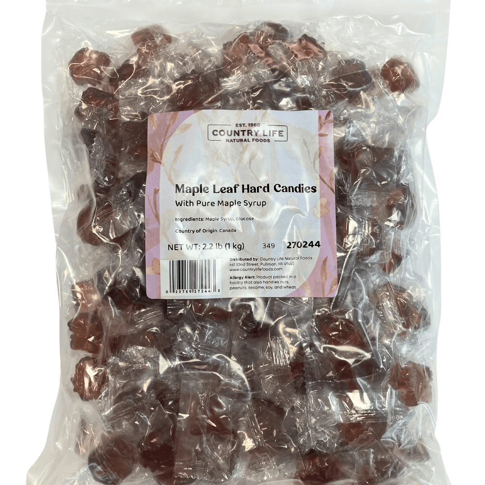 
                  
                    Maple Leaf Hard Candies, Individually Wrapped - Country Life Natural Foods
                  
                