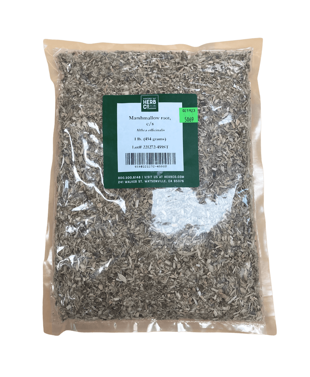 Marshmallow Root, Cut, Sifted, Herbs - Country Life Natural Foods