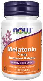 Melatonin 5mg Sustained Release, Vitamins & Supplements - Country Life Natural Foods