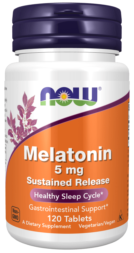 Melatonin 5mg Sustained Release - Country Life Natural Foods