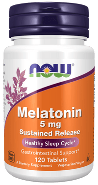 Melatonin 5mg Sustained Release - Country Life Natural Foods