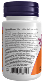 Melatonin 5mg Sustained Release, Vitamins & Supplements - Country Life Natural Foods