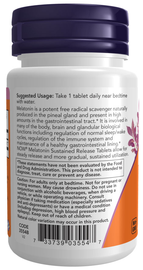 
                  
                    Melatonin 5mg Sustained Release
                  
                