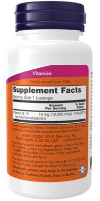 
                  
                    Methyl B - 12 Extra Strength 10,000mcg - Country Life Natural Foods
                  
                