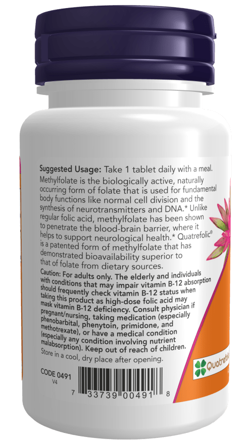 Methyl Folate 1,000mcg, Vitamins & Supplements - Country Life Natural Foods