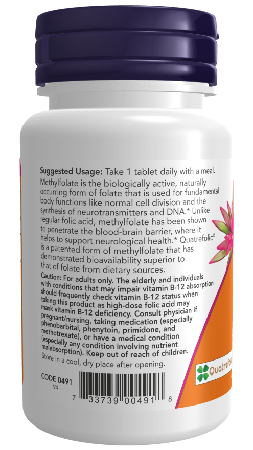 
                  
                    Methyl Folate 1,000mcg
                  
                