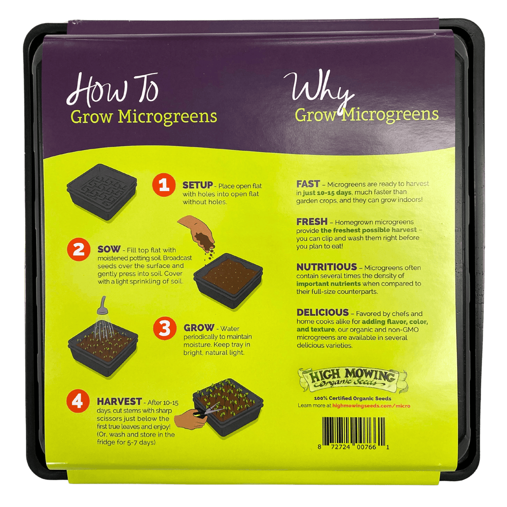 
                  
                    Microgreens Flats - Growing Trays - Country Life Natural Foods
                  
                