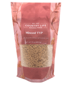 TVP Minced 1/8", No Added Color or Flavor, Non-GMO, Meat Substitutes - Country Life Natural Foods