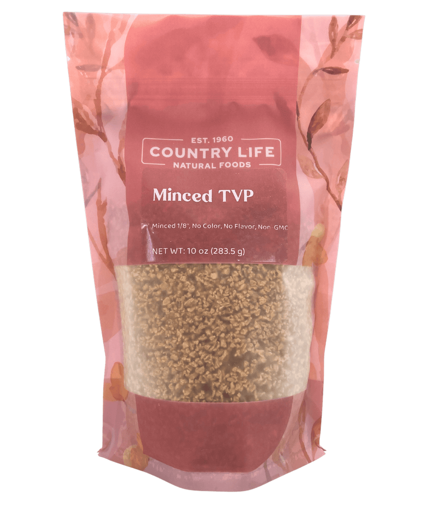 
                  
                    TVP Minced 1/8", No Added Color or Flavor, Non - GMO - Country Life Natural Foods
                  
                