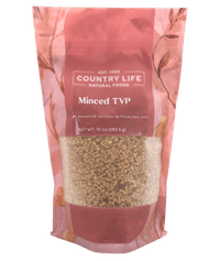 
                  
                    TVP Minced 1/8", No Added Color or Flavor, Non - GMO - Country Life Natural Foods
                  
                