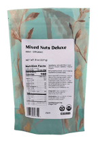 Mixed Nuts Deluxe, Raw, Organic, Trail Mix - Country Life Natural Foods