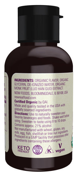 
                  
                    Monkfruit Liquid Sweetener, Organic - Country Life Natural Foods
                  
                