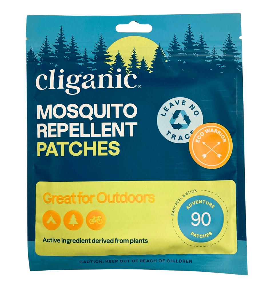 Mosquito Repellent Patches, Natural, Cliganic - Country Life Natural Foods