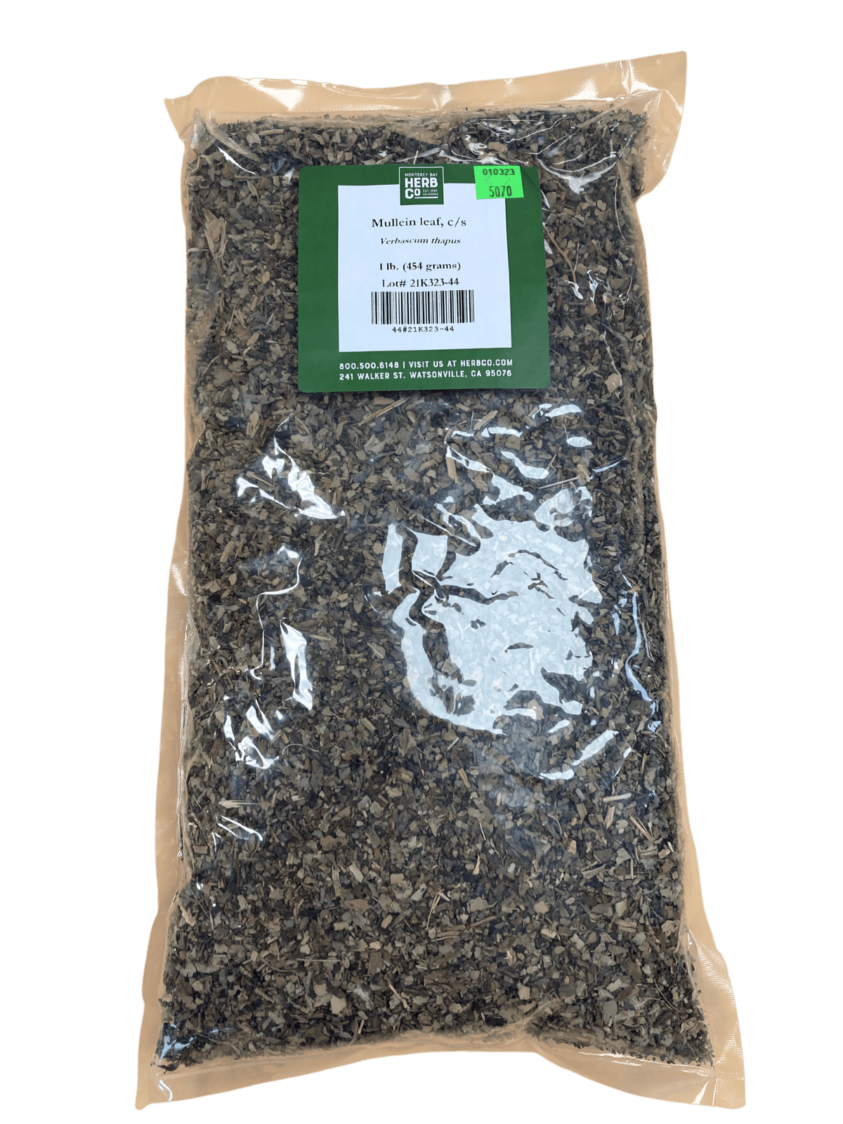 Mullein Leaf, Cut, Sifted, Herbs - Country Life Natural Foods