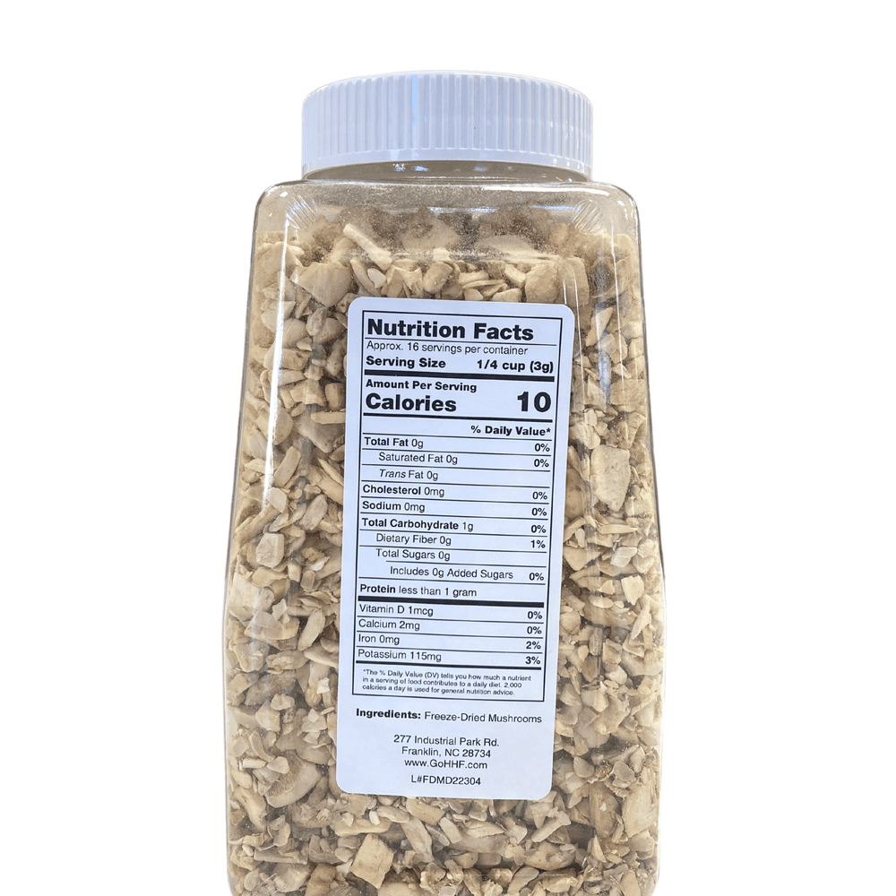 
                  
                    Mushroom Dices, Freeze Dried - Country Life Natural Foods
                  
                