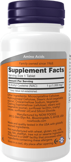 NAC 1000mg, Vitamins & Supplements - Country Life Natural Foods