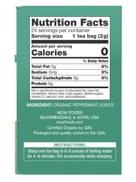 Herbal Tea, NOW - Country Life Natural Foods