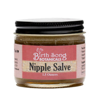 Nipple Salve, Soothing Herbal Nipple Butter for Breastfeeding and Lactation - Country Life Natural Foods