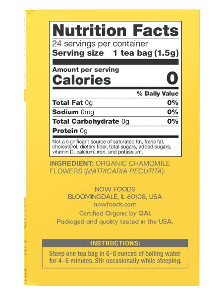 Herbal Tea, NOW - Country Life Natural Foods