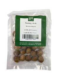 
                  
                    [Nutmeg Whole 1/4 lb] - Country Life Natural Foods
                  
                