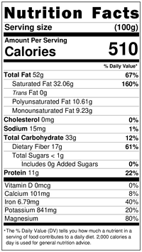 Cacao Nibs, Organic - Country Life Natural Foods