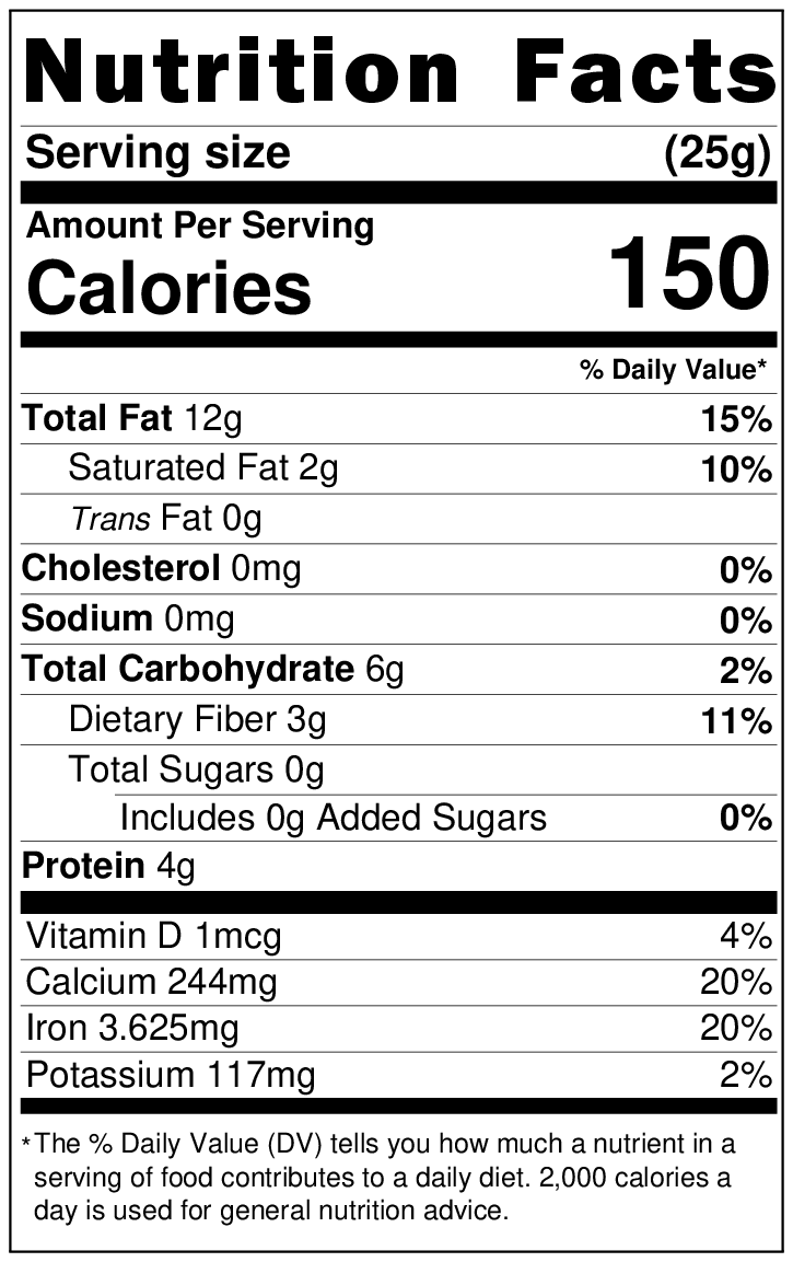 Sesame Seeds, Natural, Organic - Country Life Natural Foods