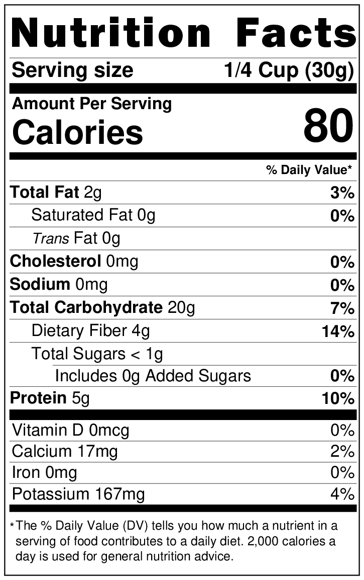 Oat Bran, Organic - Country Life Natural Foods