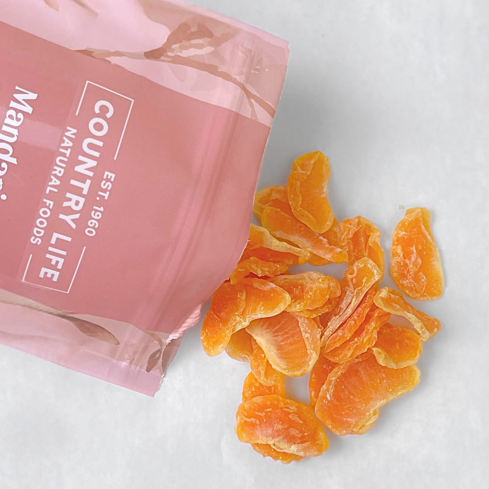 
                  
                    Mandarin Orange Slices, Dried, Infused - Country Life Natural Foods
                  
                