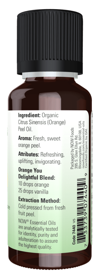 
                  
                    Orange Essential Oil, Organic - Country Life Natural Foods
                  
                