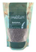 Buckwheat, Unhulled For Sprouting, Organic, Seeds - Country Life Natural Foods