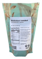 Buckwheat, Unhulled For Sprouting, Organic, Seeds - Country Life Natural Foods