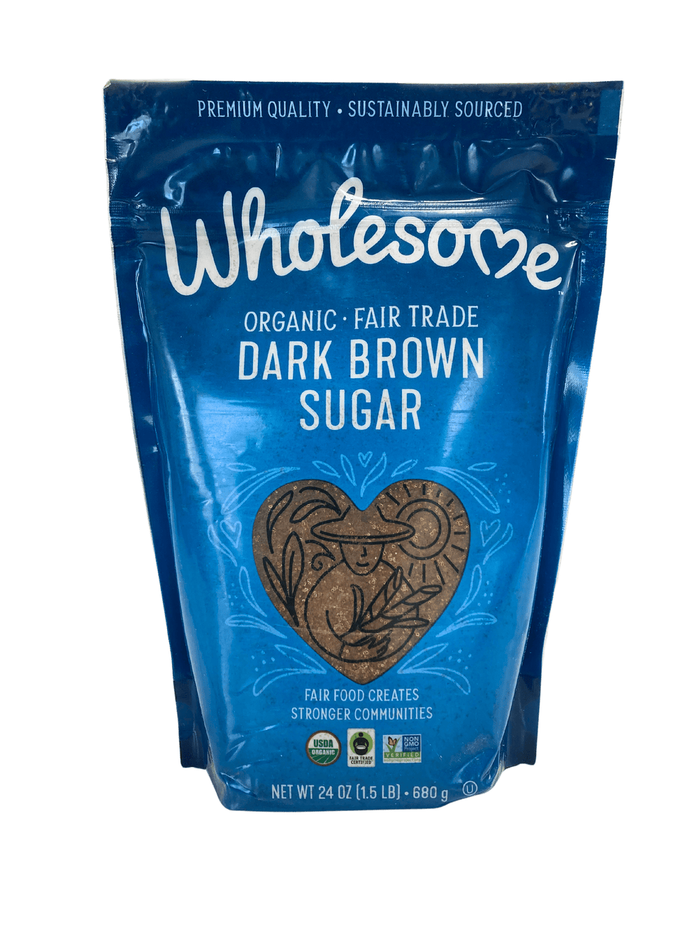 Brown Sugar, Dark, Organic - Country Life Natural Foods