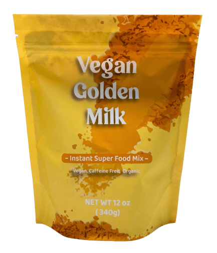 Golden Milk Beverage Mix, Organic, Instant, Vegan - Country Life Natural Foods