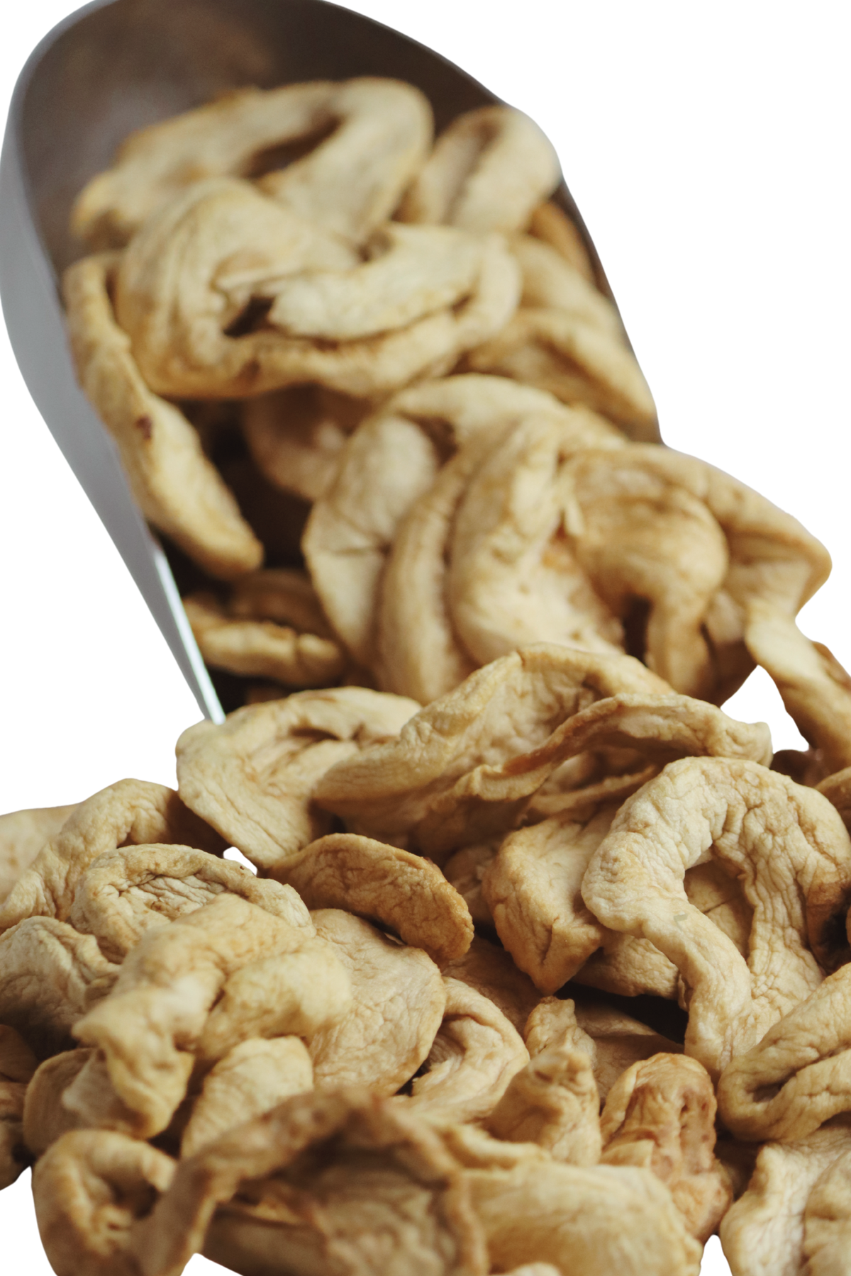25 lb bag of organic apple rings from Country Life Natural Foods.