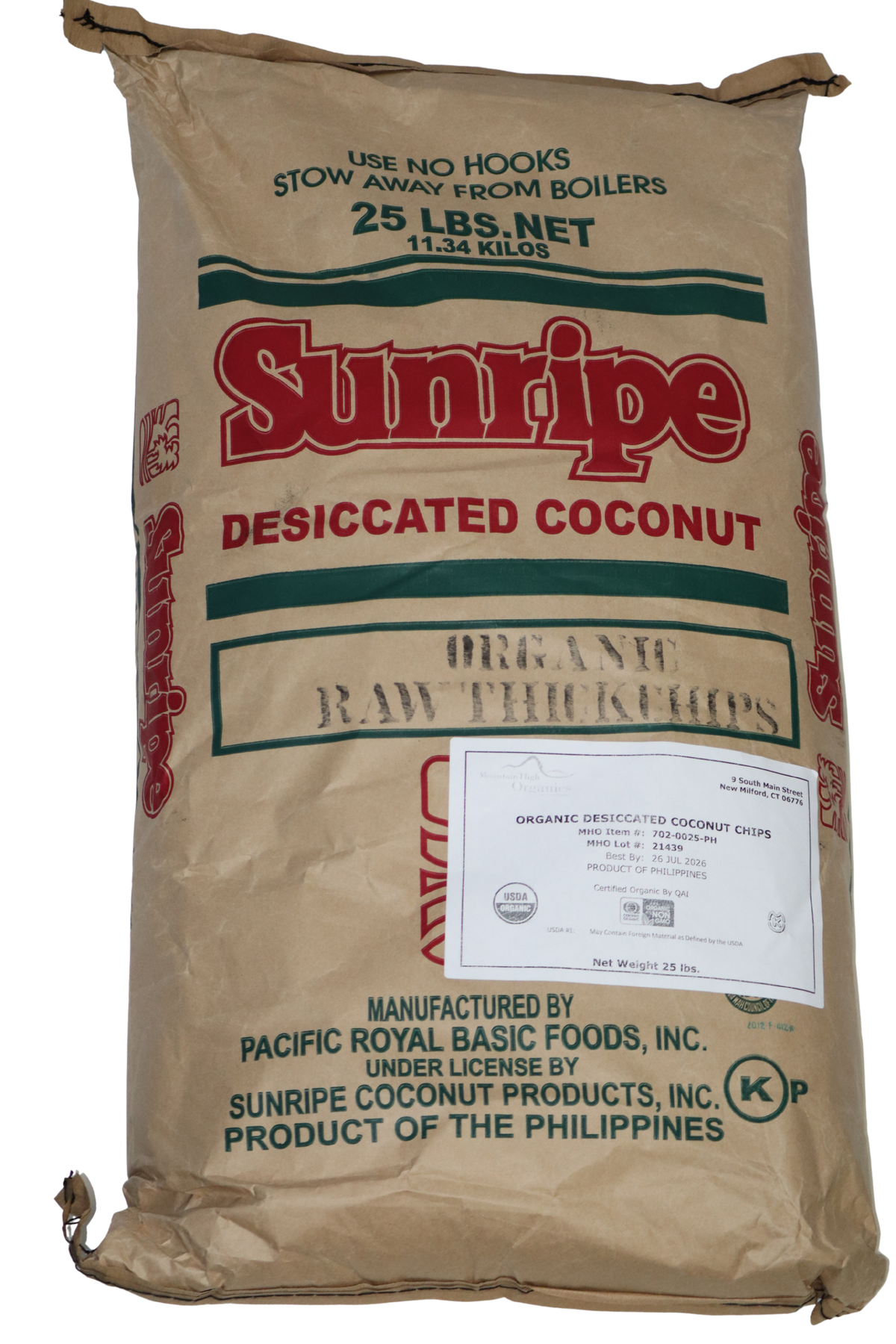 Coconut Chips, Organic, Dried Fruit - Country Life Natural Foods