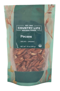 Pecan Halves, Junior Mammoth, Organic - Country Life Natural Foods