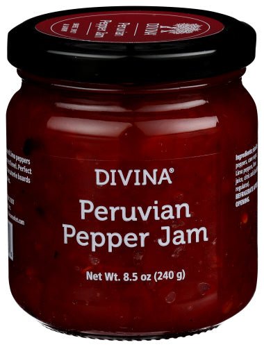 Peruvian Pepper Jam, Divina - Country Life Natural Foods