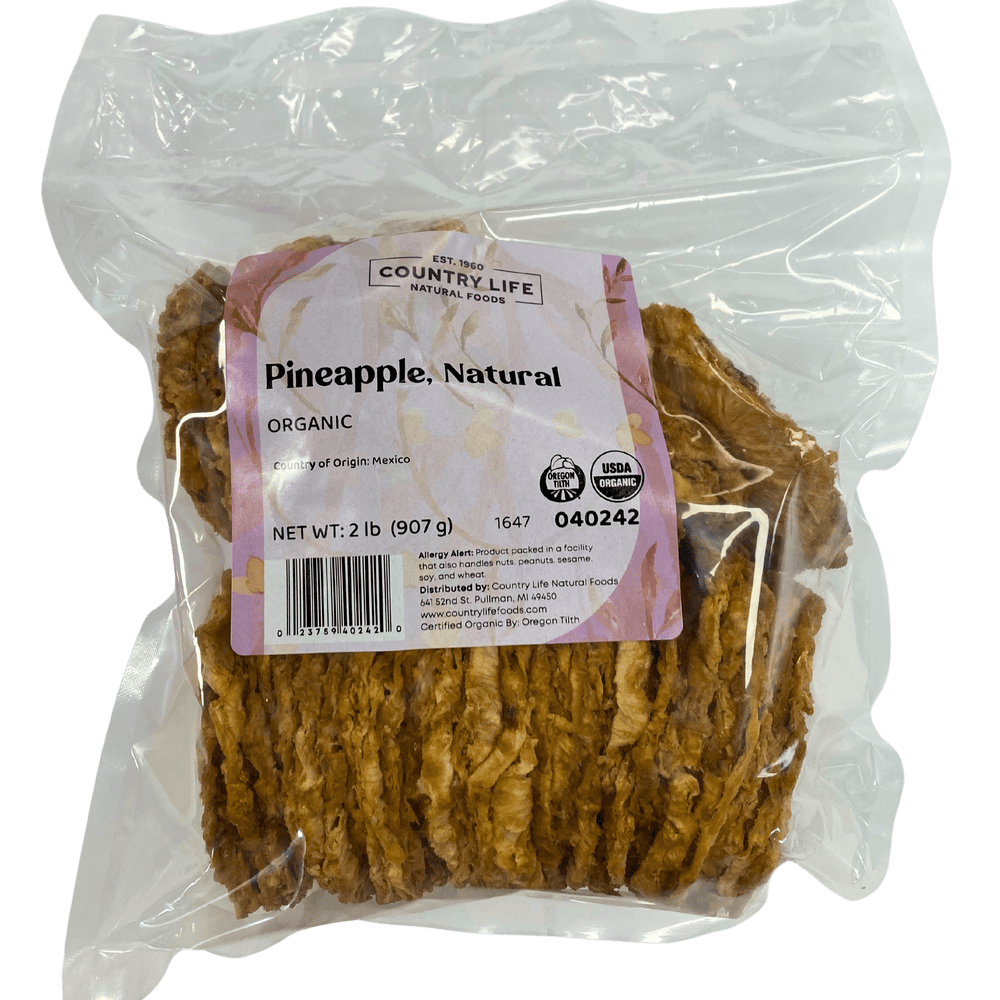 
                  
                    Pineapple Slices, Natural, Organic - Country Life Natural Foods
                  
                