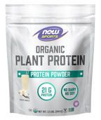 Plant Protein Powder, Organic, 1.2 lb, Vitamins & Supplements - Country Life Natural Foods
