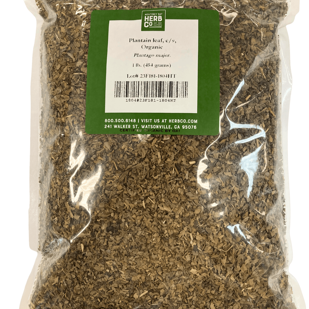 Plantain Leaf, Organic, Cut, Sifted - Country Life Natural Foods