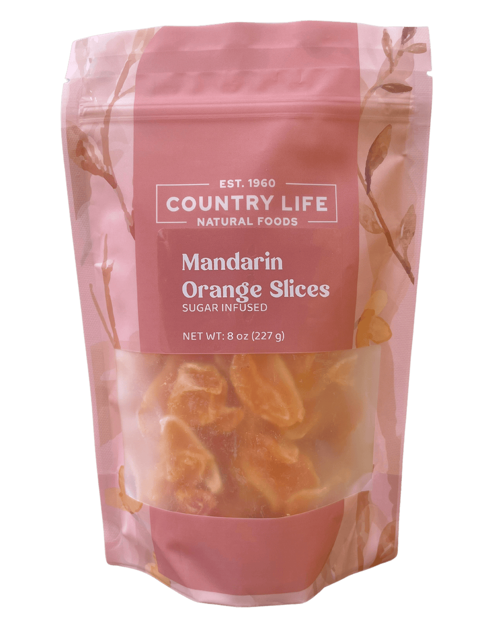 Mandarin Orange Slices, Dried, Infused - Country Life Natural Foods