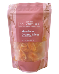 Mandarin Orange Slices, Dried, Infused - Country Life Natural Foods