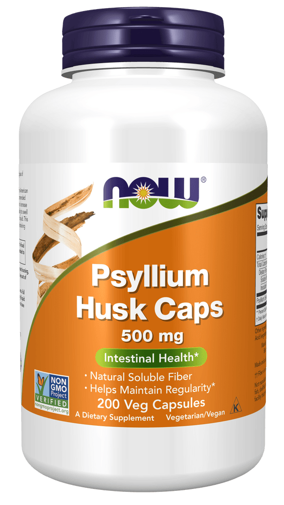 Psyllium Husk Caps 500mg - Country Life Natural Foods