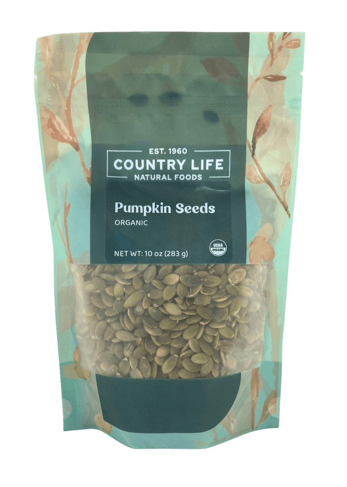 Pepitas (Pumpkin Seeds), Organic - Country Life Natural Foods